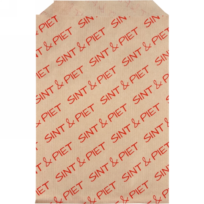 Sintzakjes Sint & Piet 15x22cm 100stuks OP IS OP