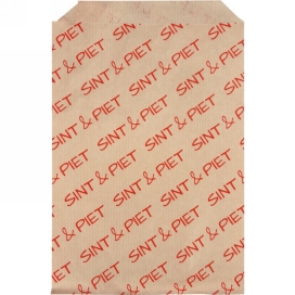 Sintzakjes Sint & Piet 15x22cm 100stuks OP IS OP