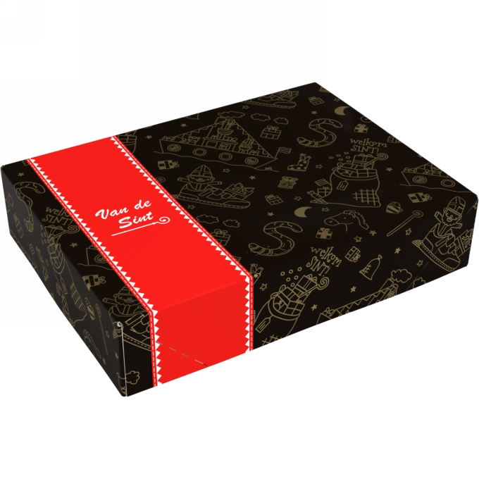 Sintdoos Letterdoos Van De Sint 30x26x7cm 100stuks OP IS OP