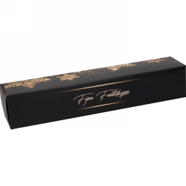 Staafkoker Fijne Feestdagen Glitter 32x6x6cm 100stuks OP IS OP