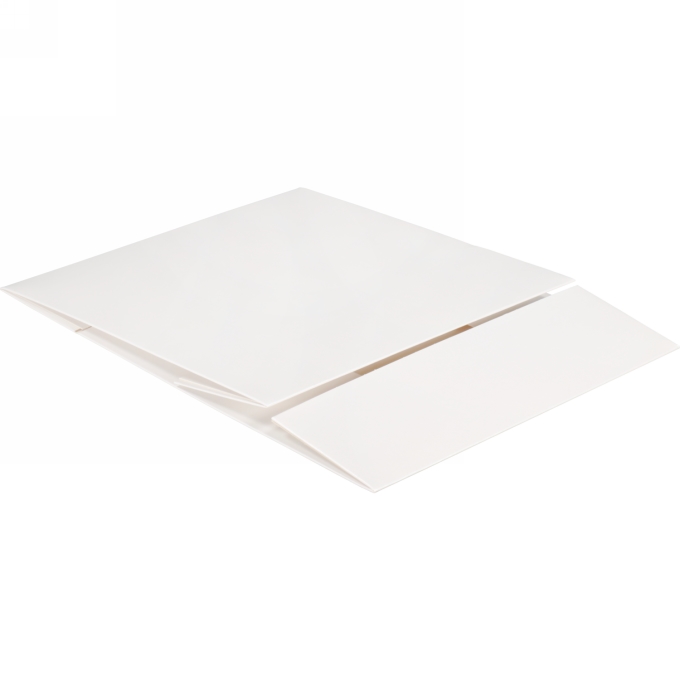 Gebaksdoos Blanco Wit Met Klep 25x25x8cm 270gram 175stuks OP IS OP