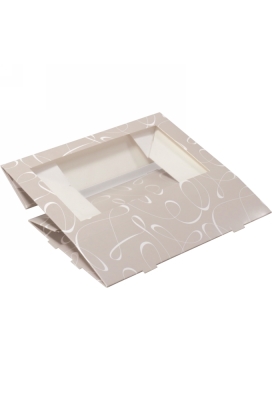 Gebaksdoos Swirl Met Klep 19x12.5x5cm 250gram 200stuks OP IS OP