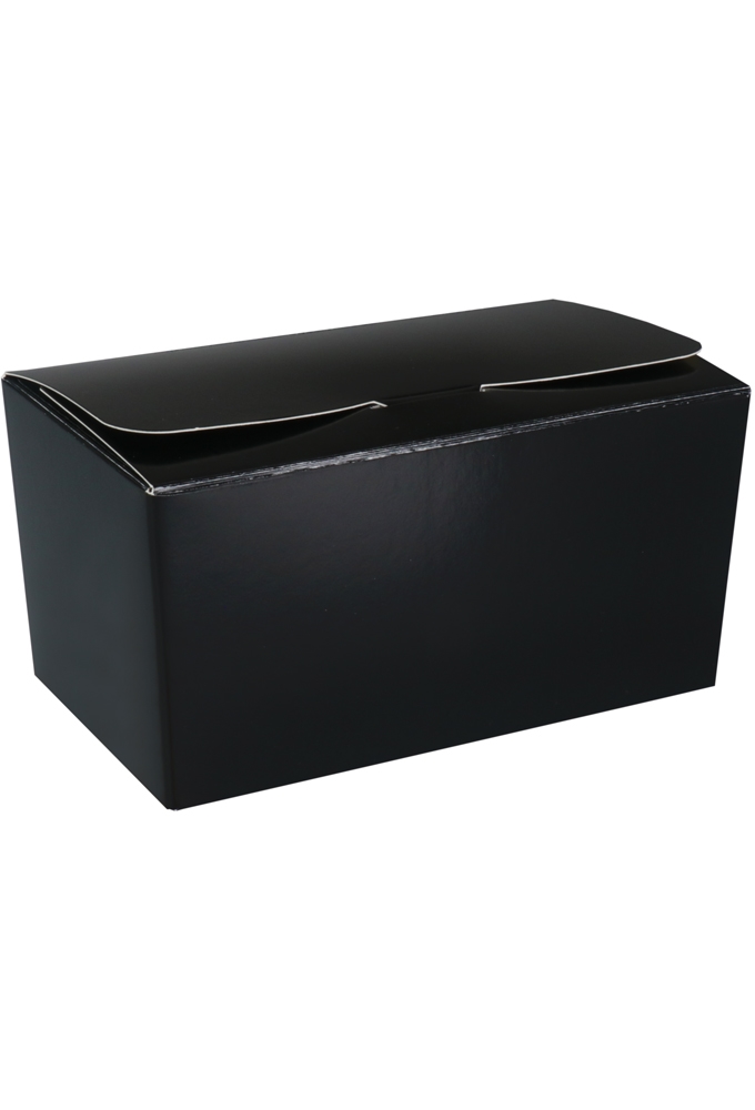 Bonbondoosjes Tumby Zwart 500gr 13.2x7.6x7cm 25st OP IS OP