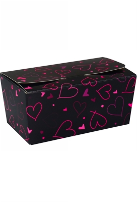 Bonbondoosjes Tumby Hearts 250gr 11.3x6.2x5.5cm 50st OP IS OP