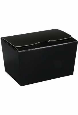 Bonbondoosjes Tumby Zwart 150gr 8.9x6x5cm 50st OP IS OP