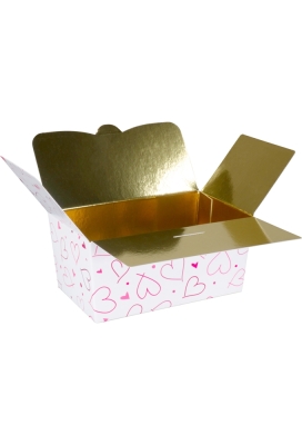 Bonbondoosjes Tumby Love 500gr 13.2x7.6x7cm 25st OP IS OP