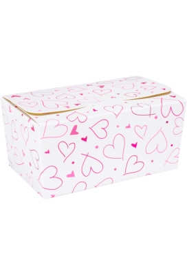 Bonbondoosjes Tumby Love 500gr 13.2x7.6x7cm 25st OP IS OP