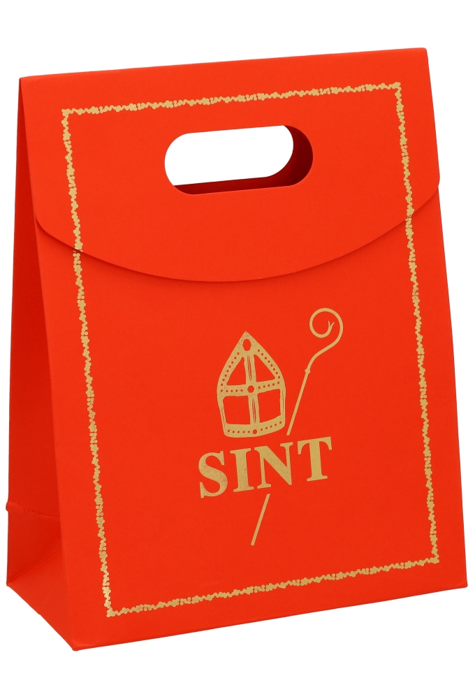 Sinttasjes Met Handgreep Mocona Sint 19x9x24.5cm 12stuks