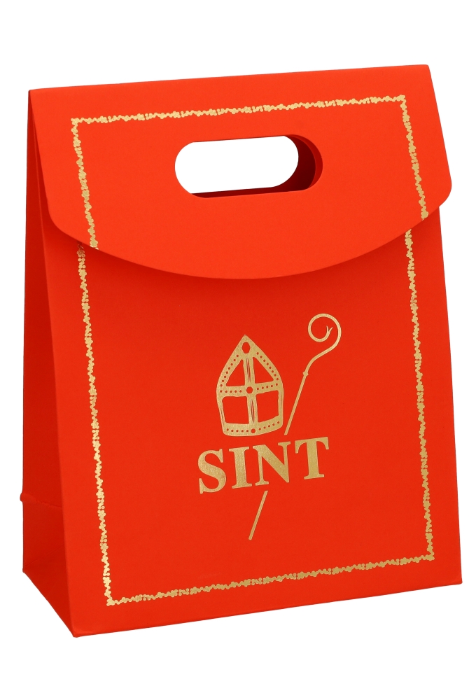 Sinttasjes Met Handgreep Mocona Sint 19x9x24.5cm 12stuks