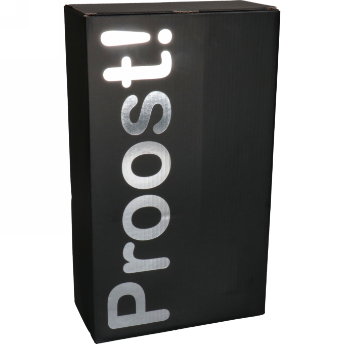 Wijndoos Proost 19x9.5x33cm 2fles 10stuks