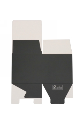 Kubus Geschenkdoosjes Zwart 12x12x12cm 25stuks 350gr