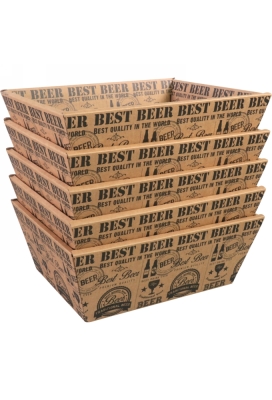 Geschenkdoos Best Beer Naturel 26x21x10cm 10stuks