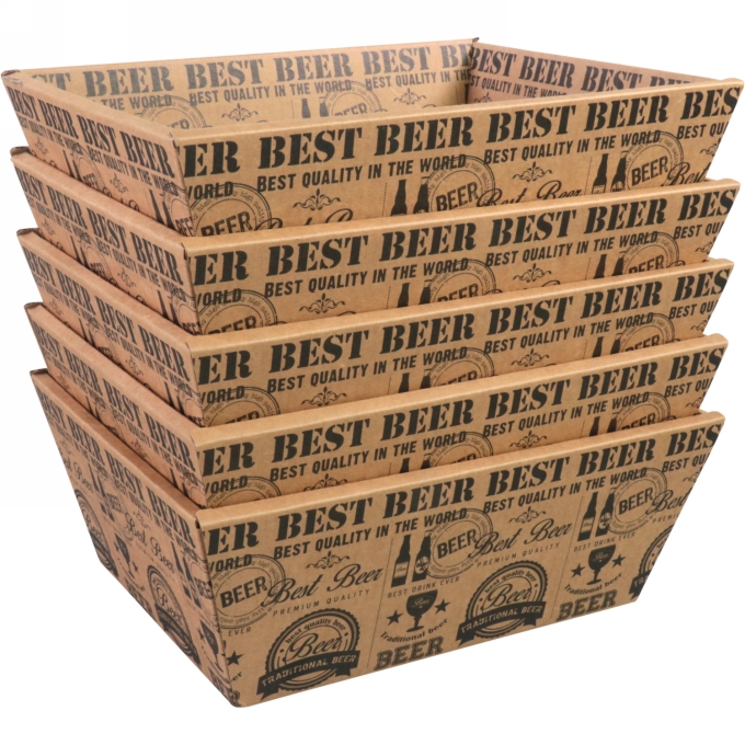 Geschenkdoos Best Beer Naturel 26x21x10cm 10stuks