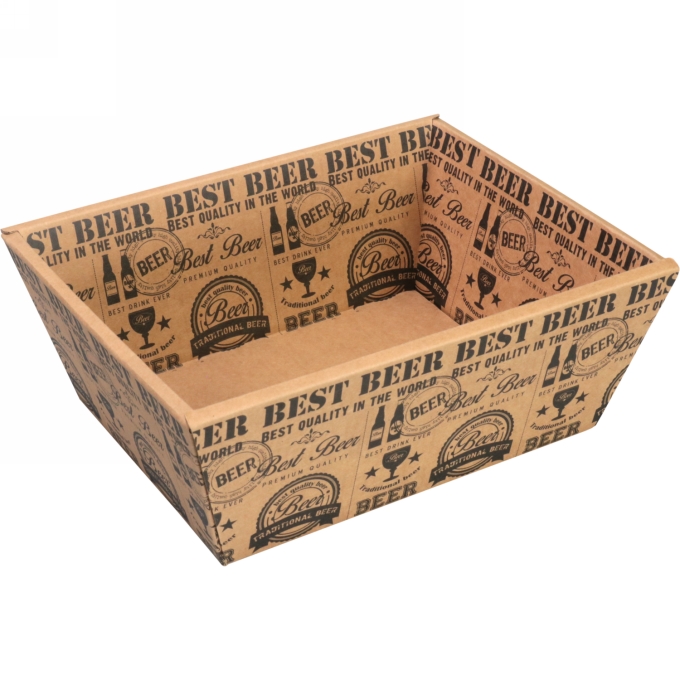 Geschenkdoos Best Beer Naturel 26x21x10cm 10stuks