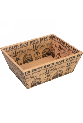Geschenkdoos Best Beer Naturel 26x21x10cm 10stuks