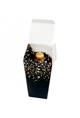 Wijndozen 1-Fles Spot On 9.3x9.3x33cm 10stuks