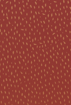 Gerecycled Kadopapier Confetti Rood en Goud 65gr 30cm x 100meter