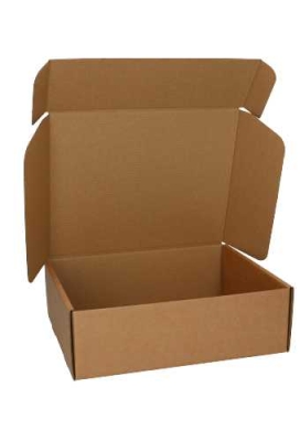 AKTIE Verzenddoos Klepdoosje Budget Fast Naturel 25.5x20x8cm 50stuks