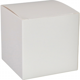 Kubus Geschenkdoosjes Wit 12x12x12cm 25stuks 350gr