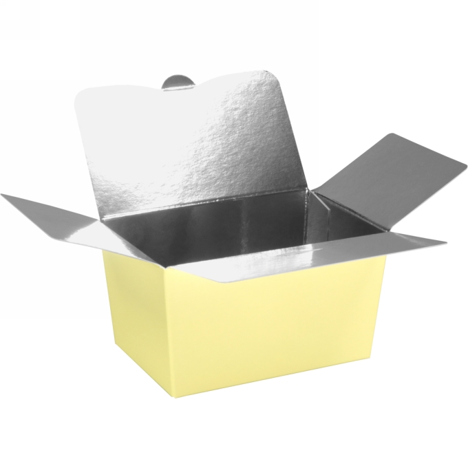 Bonbondoosjes Tumby Geel 150gr 8.9x6x5cm 50st OP IS OP