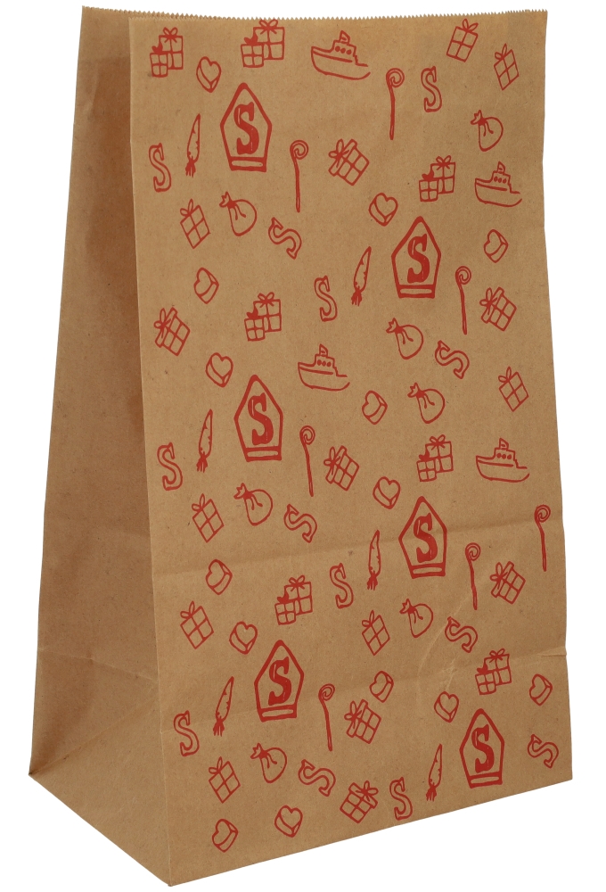 Sintzak Smal De Zak Van Sinterklaas 22x14x36cm 50stuks