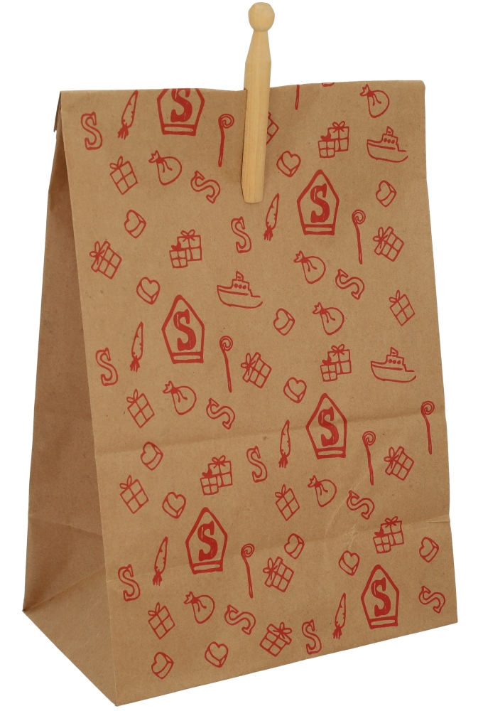 Sintzak Smal De Zak Van Sinterklaas 22x14x36cm 50stuks