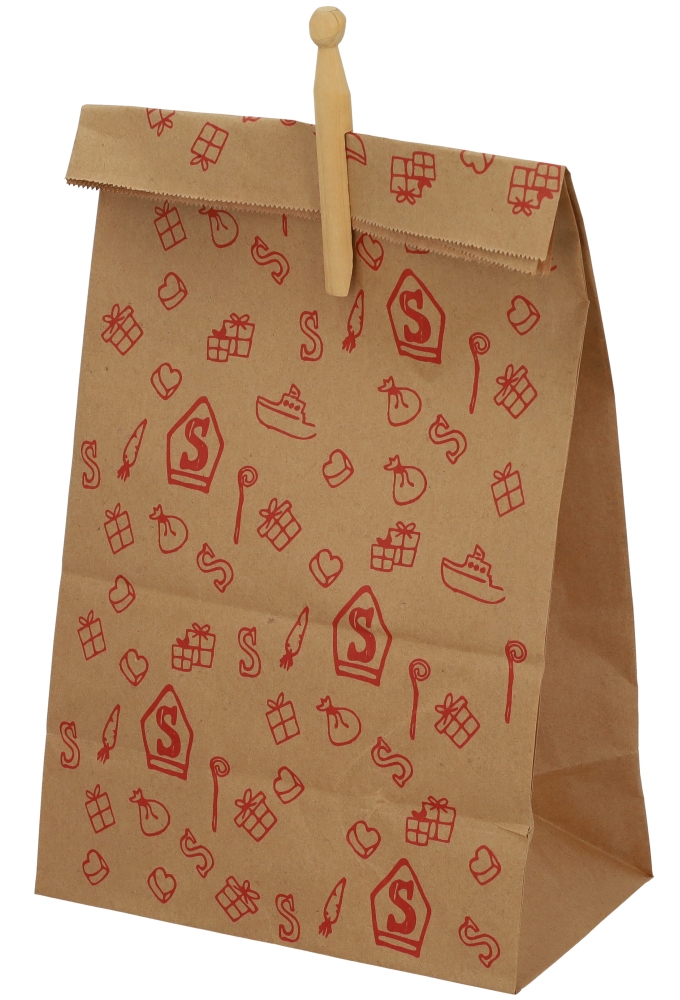 Sintzak Smal De Zak Van Sinterklaas 22x14x36cm 50stuks