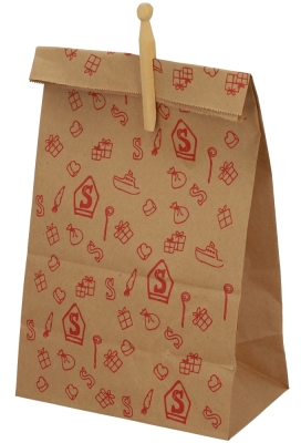Sintzak Smal De Zak Van Sinterklaas 22x14x36cm 50stuks