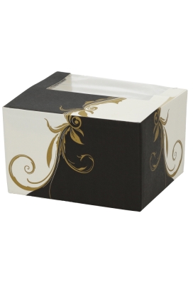 Gebaksdoos Diana Met Klep & Venster 11x13x8cm 275gram 50stuks