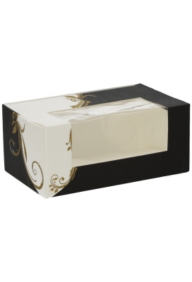 Gebaksdoos Diana Met Klep & Venster 18x11x8cm 275gram 50stuks