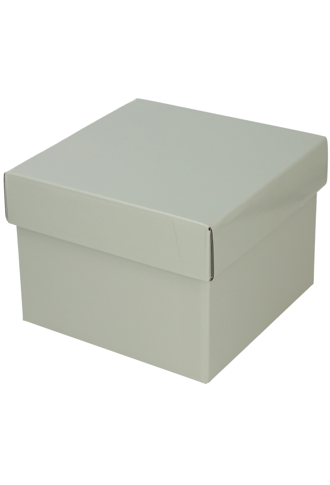 AKTIE Luxe Geschenkdoos Torino Grijs Glossy FSC® 20x20x15cm 20stuks