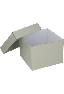 AKTIE Luxe Geschenkdoos Torino Grijs Glossy FSC® 20x20x15cm 20stuks