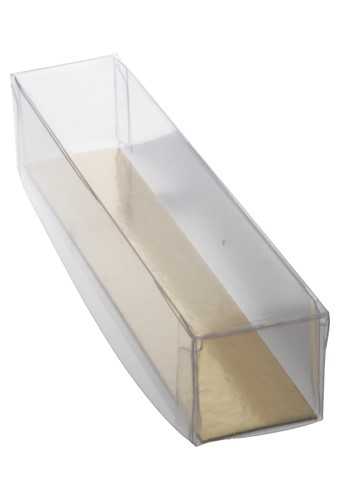 Transparant Cadeaudoosjes & Gouden Bodem 15x3x3cm 100stuks