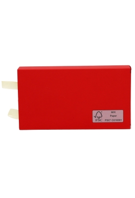 Bonbondoosjes 2 Ladeboxje Rood Mat & Goud Mat FSC® 16x8.6x2.8cm 10st
