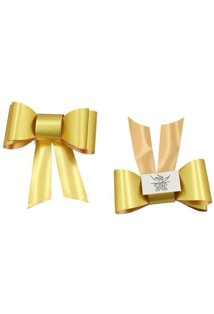 Strikje Metallic Mat Goud Mini Toronto 7.5x10cm 50stuks