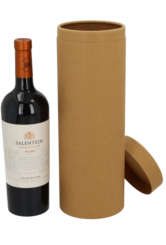 Geschenk Kartonnen Koker Rondo Kraft 10x32cm 10stuks