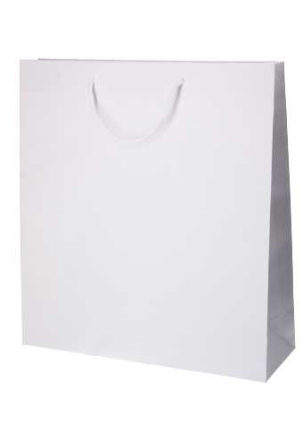 Luxe Papierentas Mat Kopenhagen Wit & Koord 45x14x49cm 10st OP IS OP