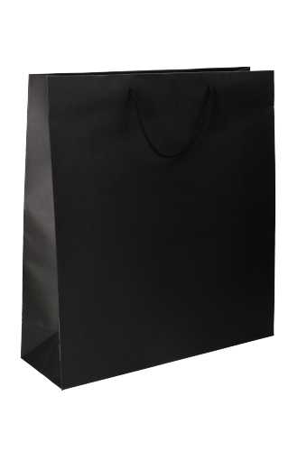 Luxe Papierentas Mat Kopenhagen Zwart & Koord 45x14x49cm 10st OP IS OP