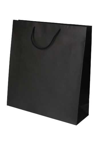 Luxe Papierentas Mat Kopenhagen Zwart & Koord 45x14x49cm 10st OP IS OP