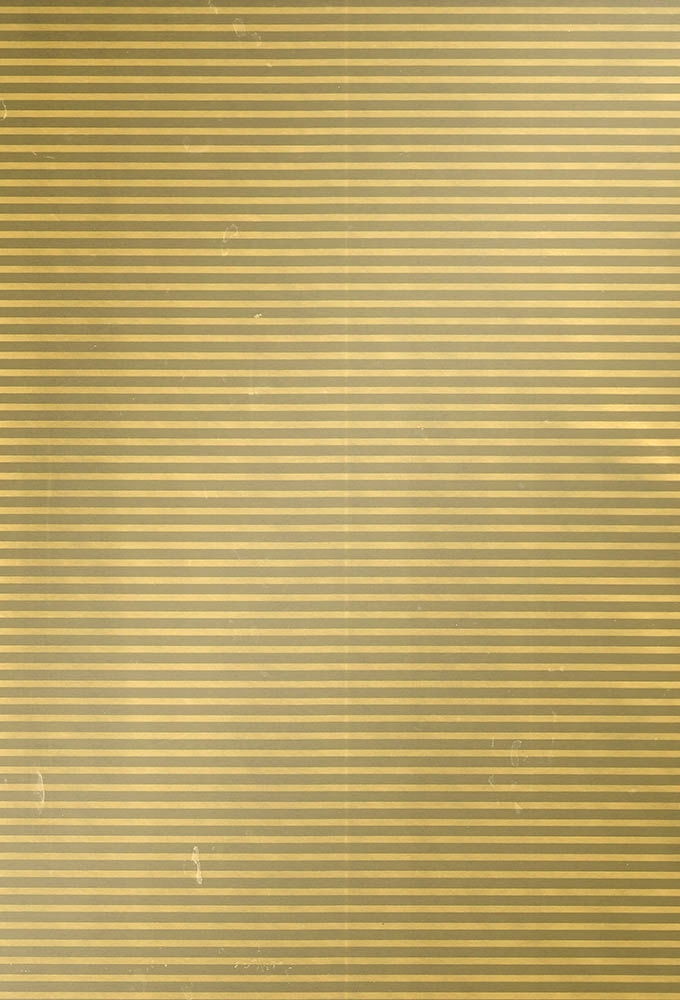 Kerstpapier Consumentenrollen Metallic Kerstmis Gold Line 70cm x 2m 1s