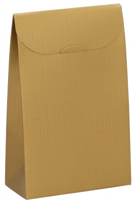 Kadozakje Java Sluiting Lederlook Goud 11.5x5.5x18cm 10stuks