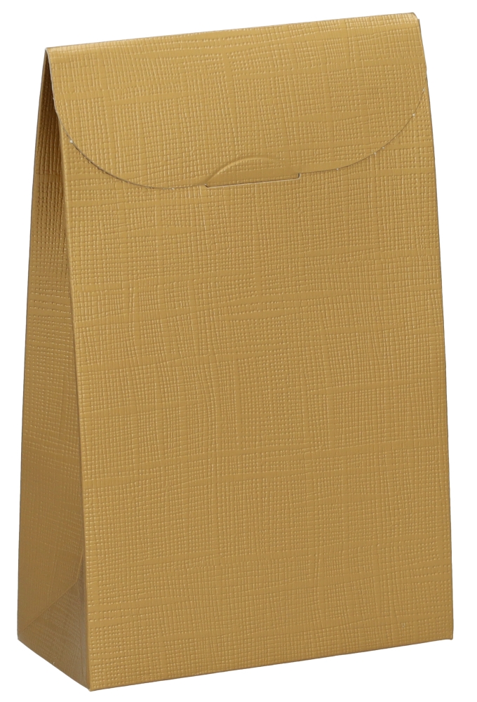 Kadozakje Java Sluiting Lederlook Goud 11.5x5.5x18cm 10stuks