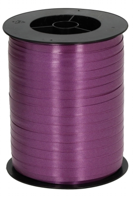 Krullint Auberginepaars 5mm x 500 meter