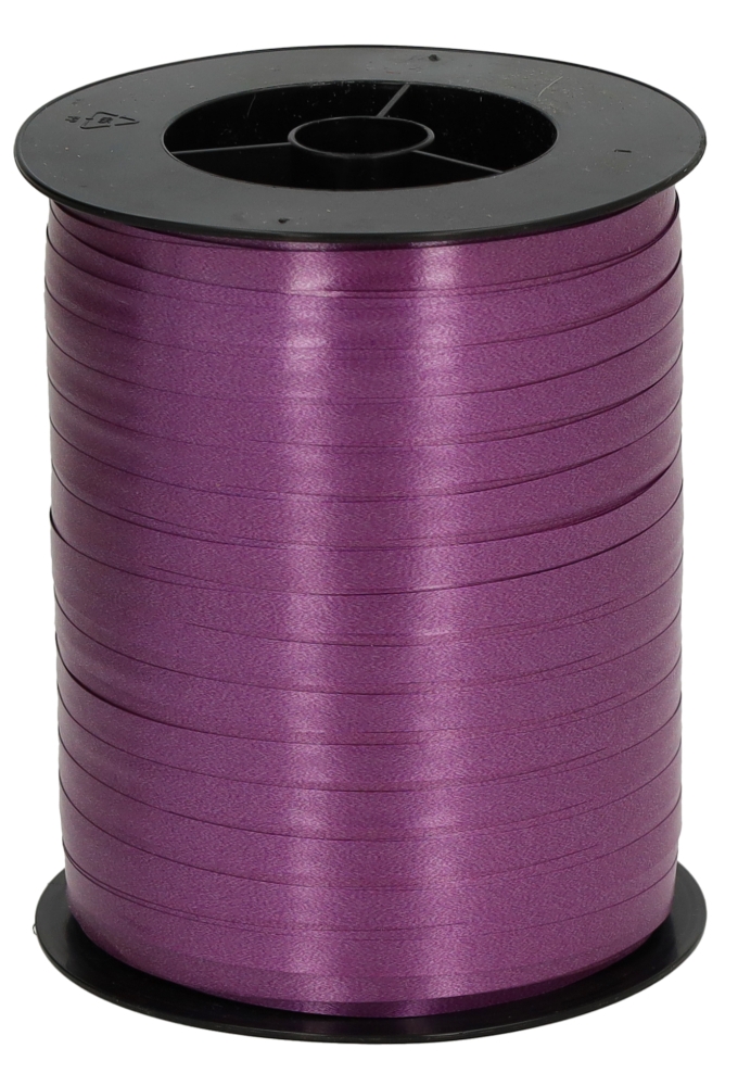Krullint Auberginepaars 5mm x 500 meter