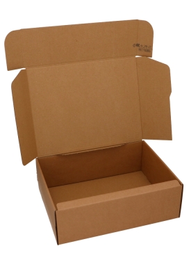 Verzenddoos Klepdoosje Budget Fast Naturel 37x28x12cm 18 stuks