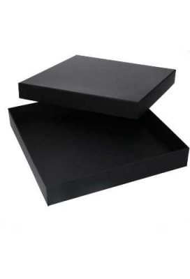 Luxe Geschenkdoosje 1400gr Sydney Zwart Mat 32x32x5cm 9 stuks