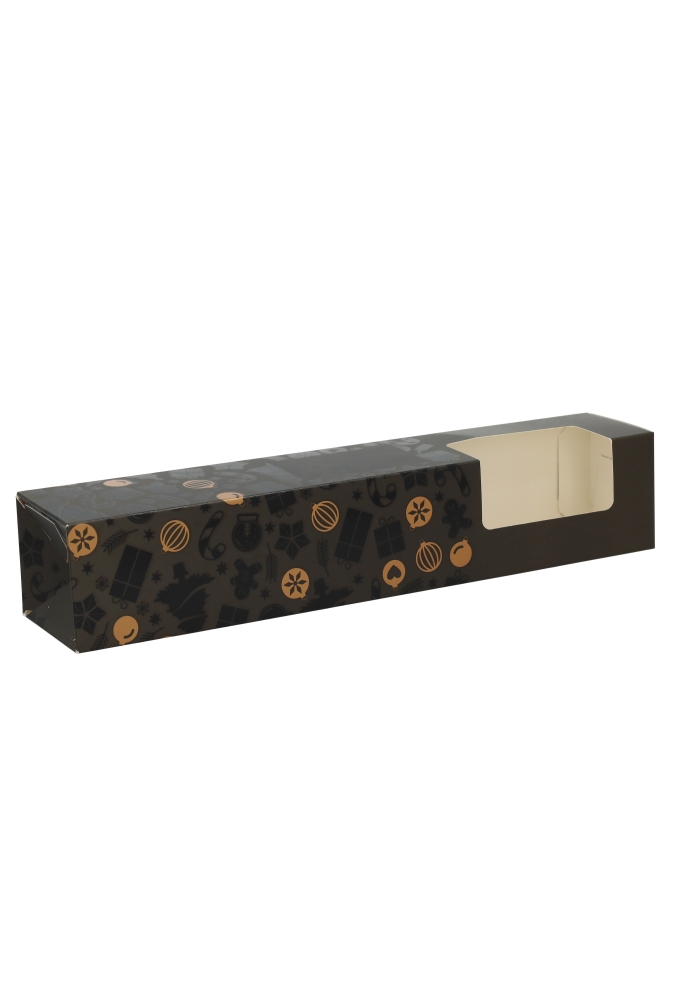 Staafkoker Xmas Met Open Venster 32x6x6cm 100stuks