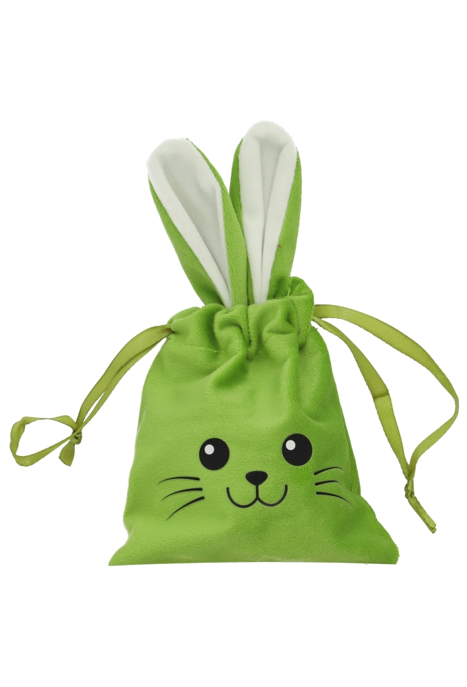Kadozakjes Velvet Bunny Groen 11x18cm 5stuks