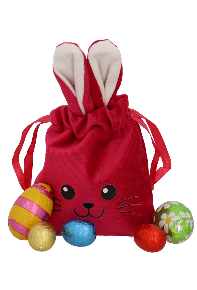 Kadozakjes Velvet Bunny Fuschia 11x18cm 5stuks