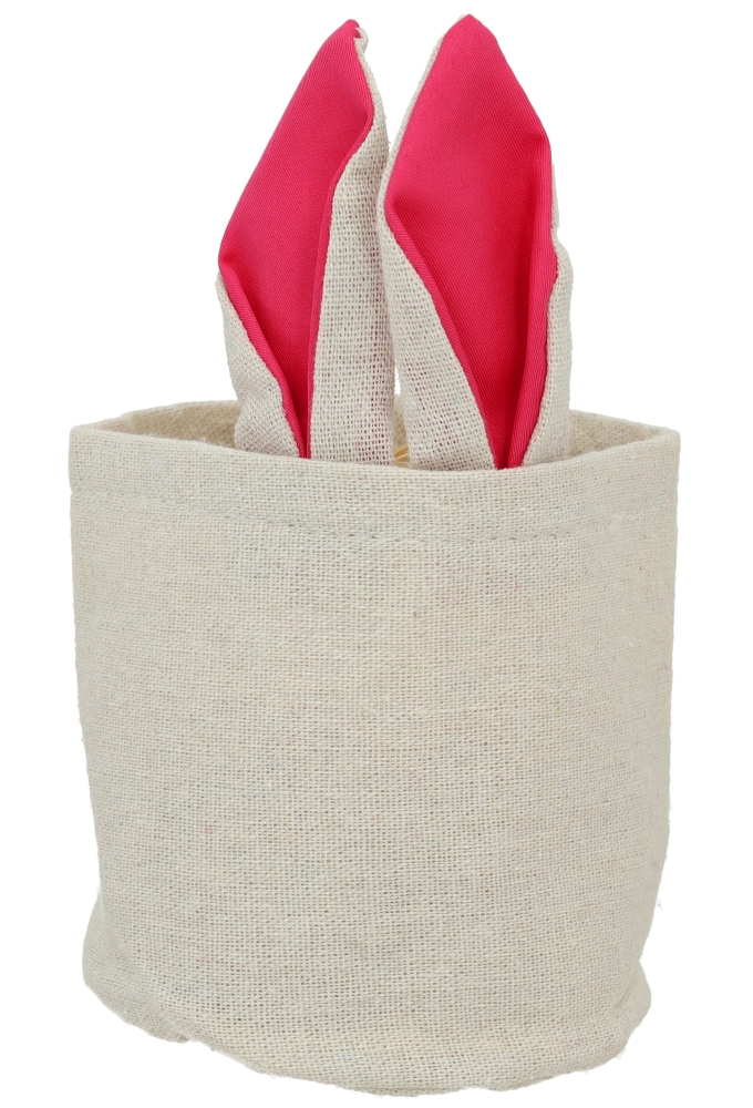 Kadozakjes Katoen Bunny Fuchsia 11x10x10cm 5stuks